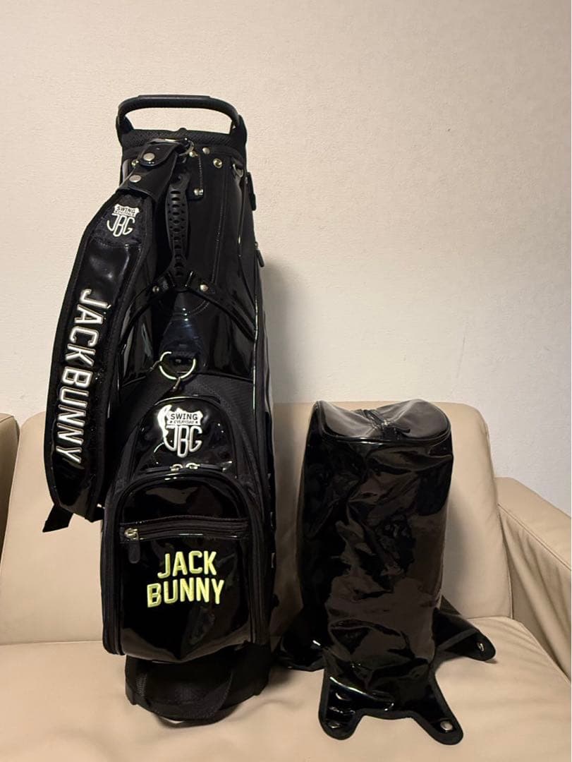 【送料込み】JACK BUNNY ジャックバニー 9型キャディバッグ　希少モデル