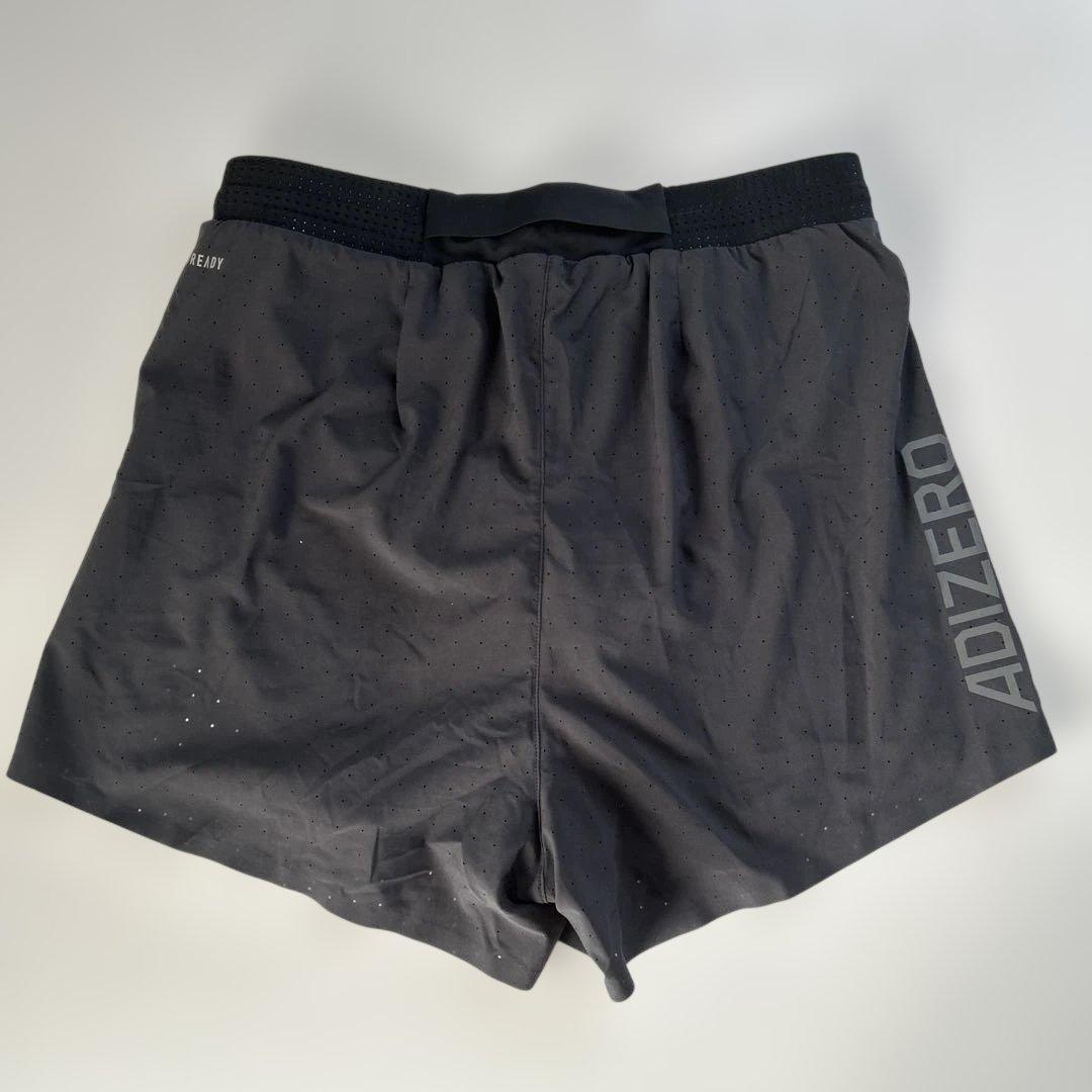 新品未使用　アディダス　アディゼロ　メンズショートパンツ　インナー付き　ラン