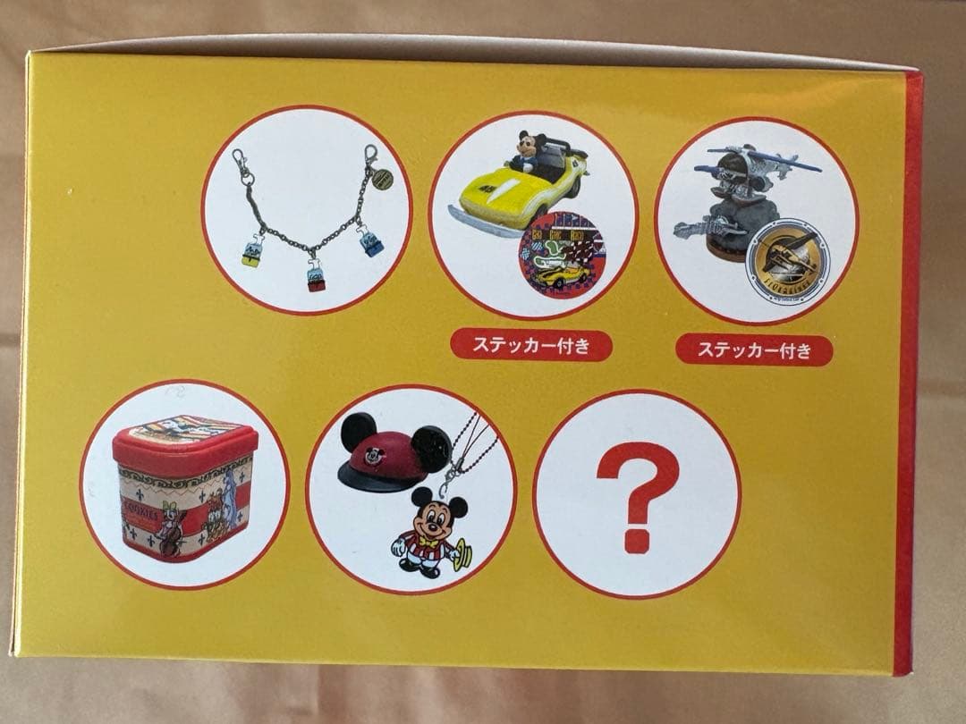 ディズニー　40周年　メモリーゴーラウンド　ミニチュアトイ　全6種　未開封