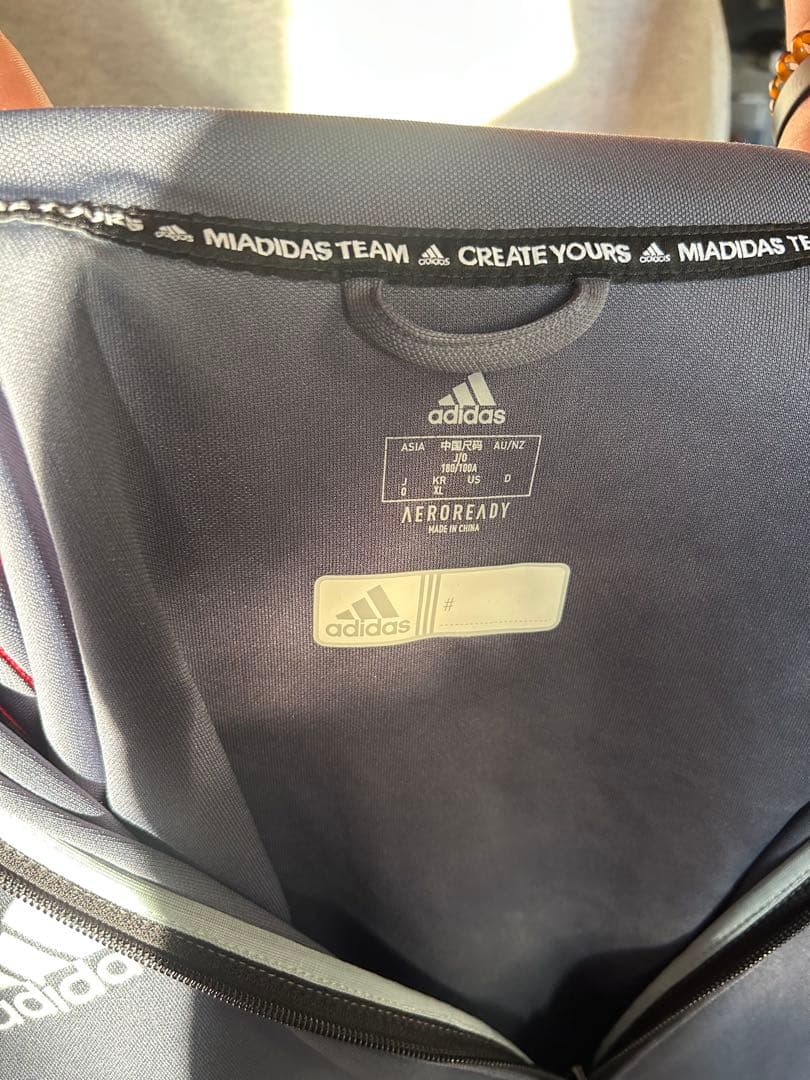 adidas AEROREADY ジップアップジャケット L