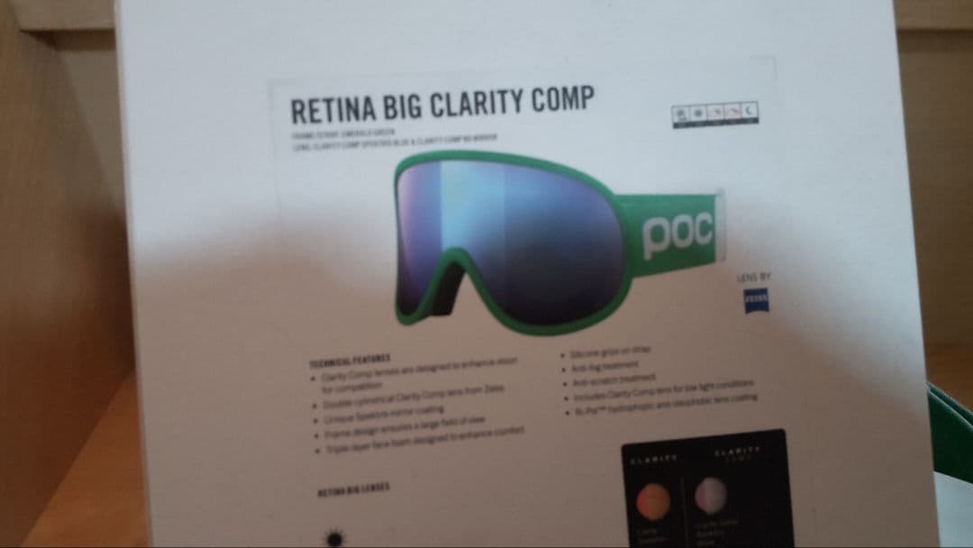 POC RETINA BIG CLARITY COMP スキーゴーグル