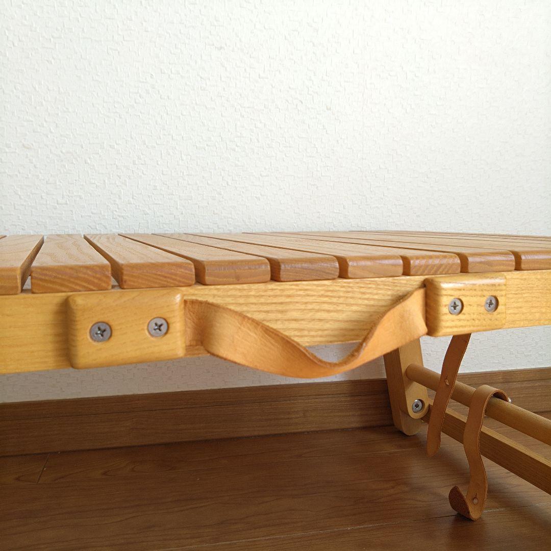 【希少】美品　cielblue キャリーテーブル　シエルブルー　ウッドテーブル