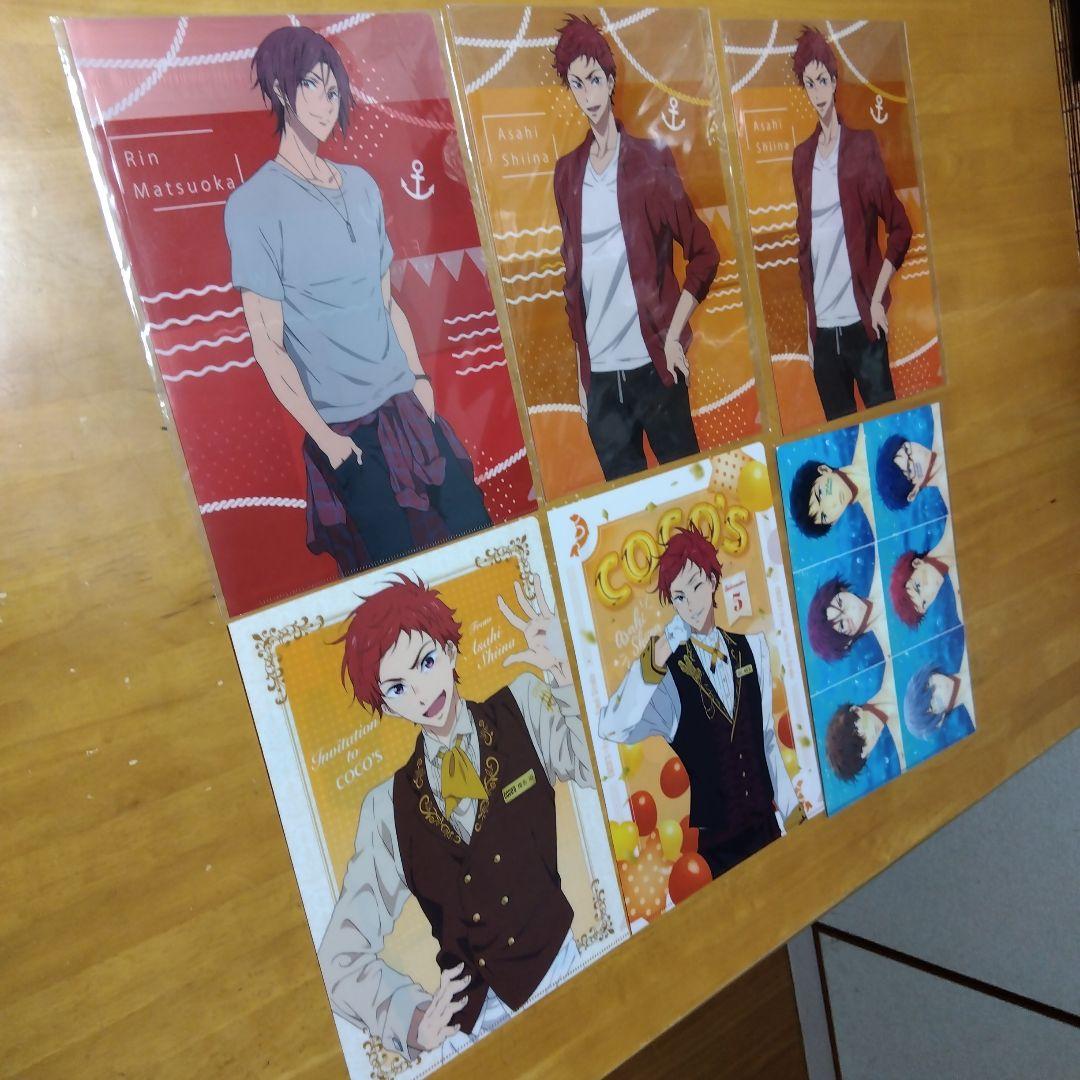 Free! 　Ａ−４クリアファイル まとめ売り大量４２枚