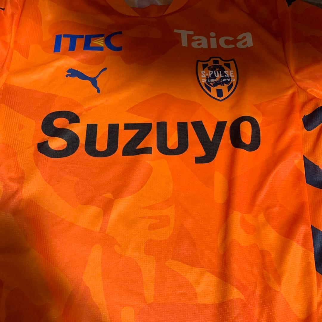 バ*ム様 Mサイズ清水エスパルスホームユニフォーム ナンバーなし