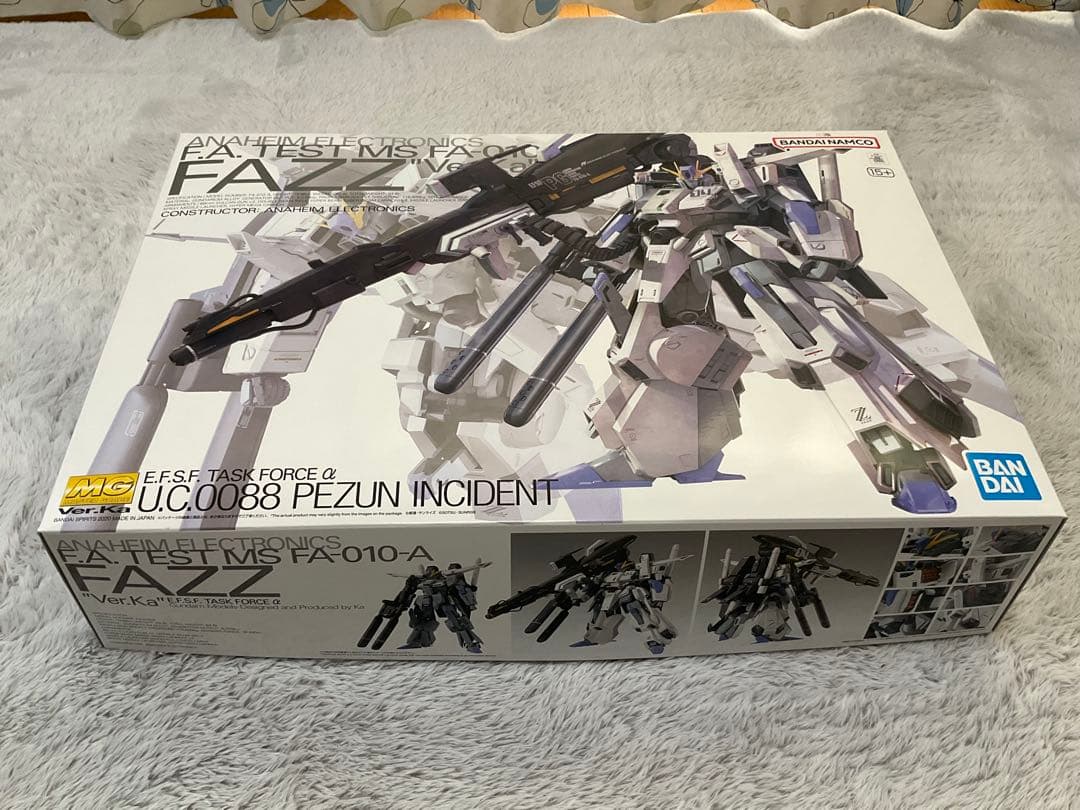 新品未組立 MG FAZZ Ver.Ka Ex-Sガンダム/Sガンダム セット