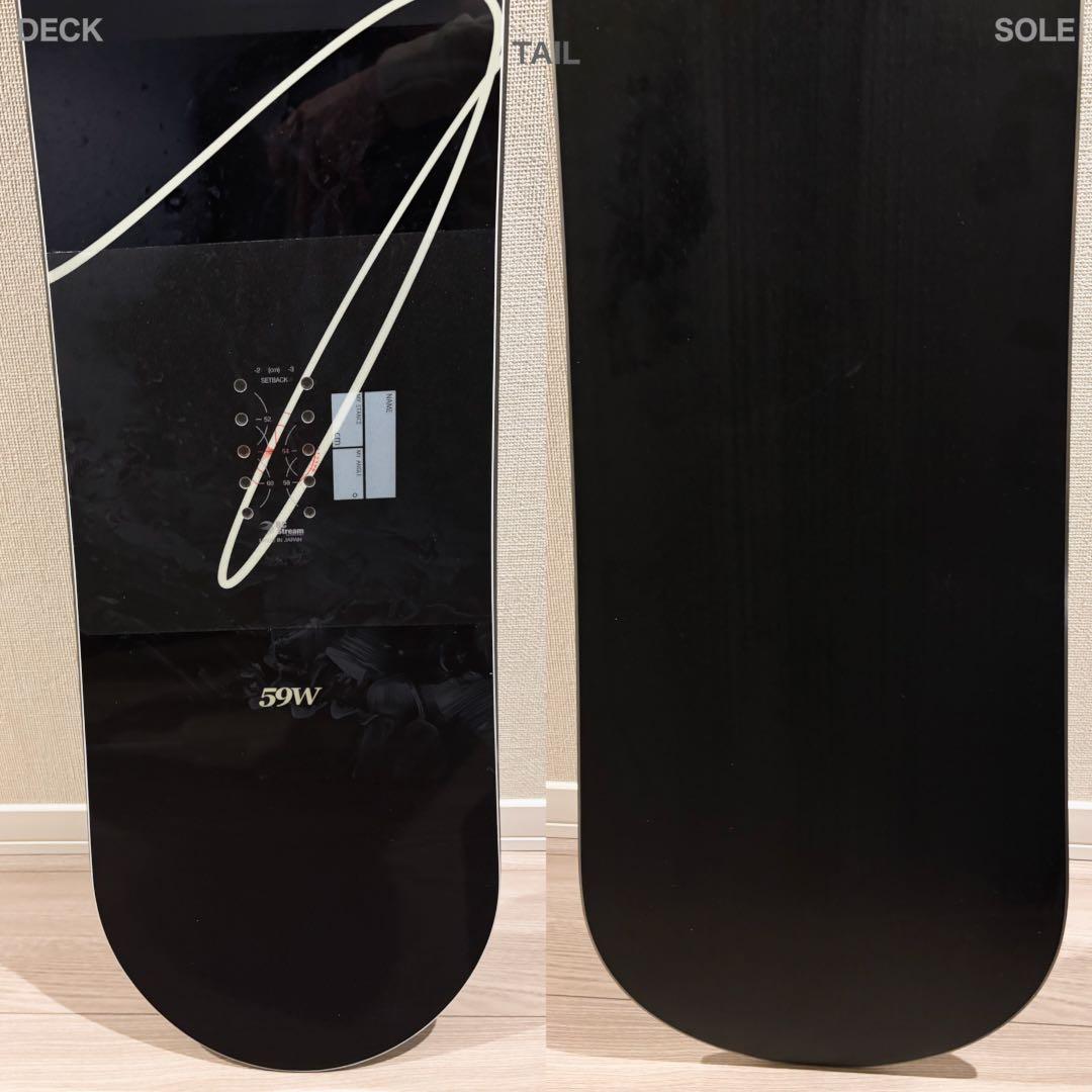 BC STREAM S 159W 25-26モデル（未使用／チューンナップ済）