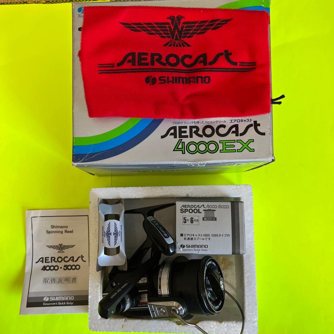 No.7572 SHIMANO AEROCAST 4000 EX 1台　希少品