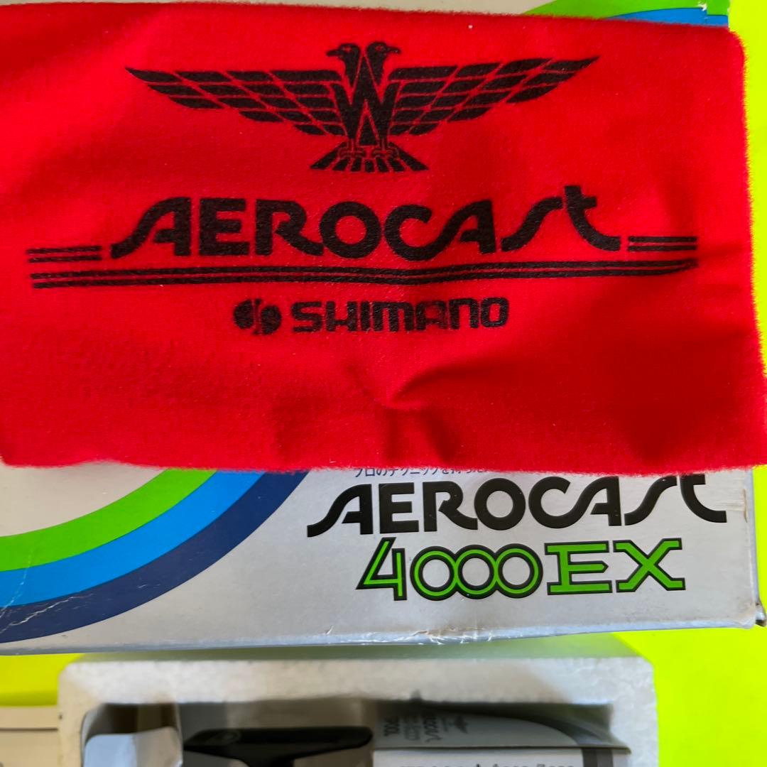 No.7572 SHIMANO AEROCAST 4000 EX 1台　希少品