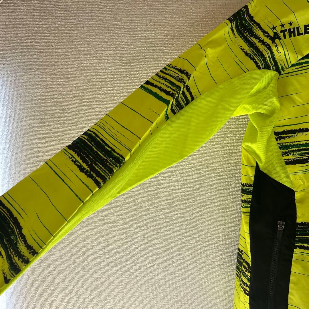 『美品』ATHLETA スポーツウェア　サッカーウェア アスレタピステ　イエロー
