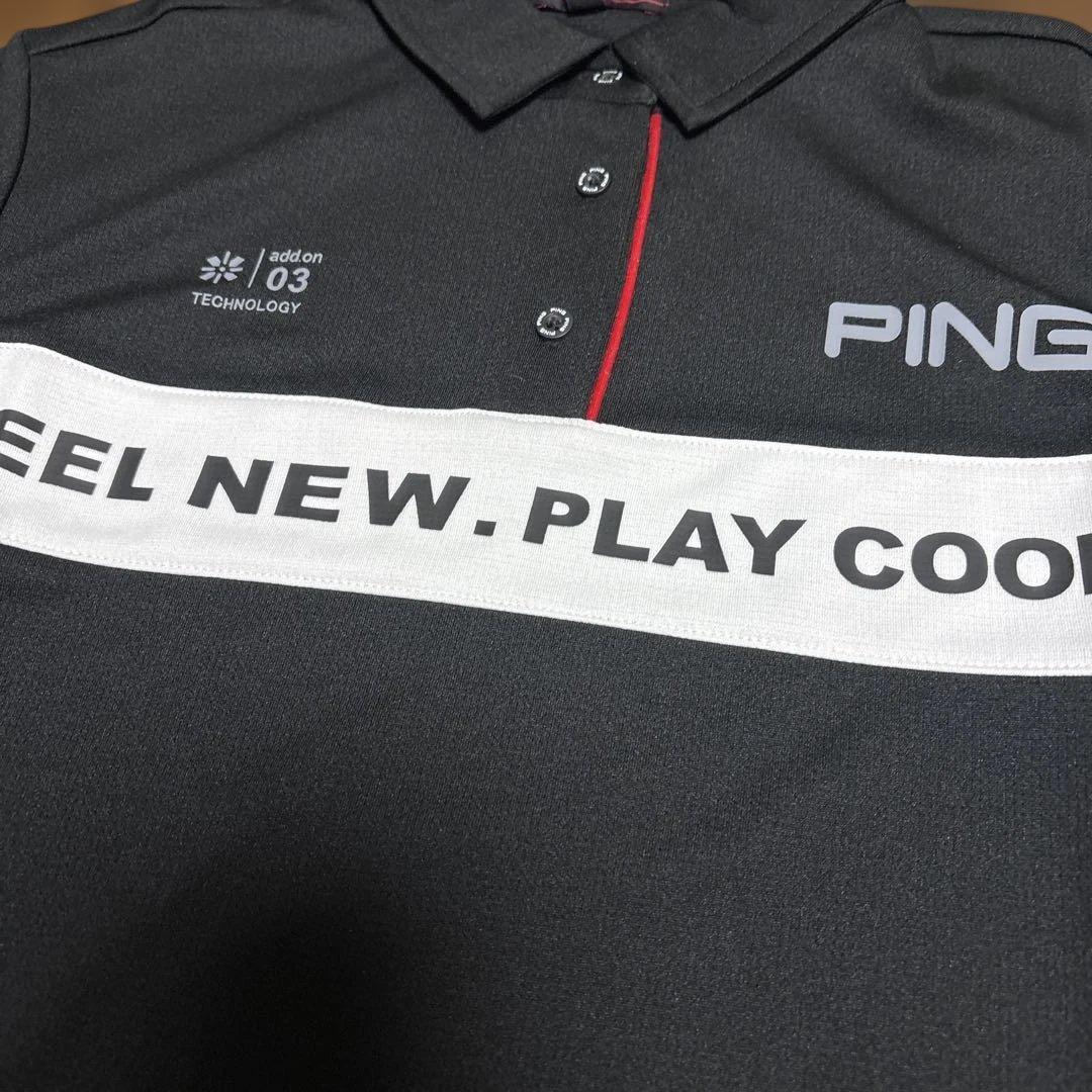 セール★新品PING半袖ポロシャツスカート レディースセットアップSピンゴルフ