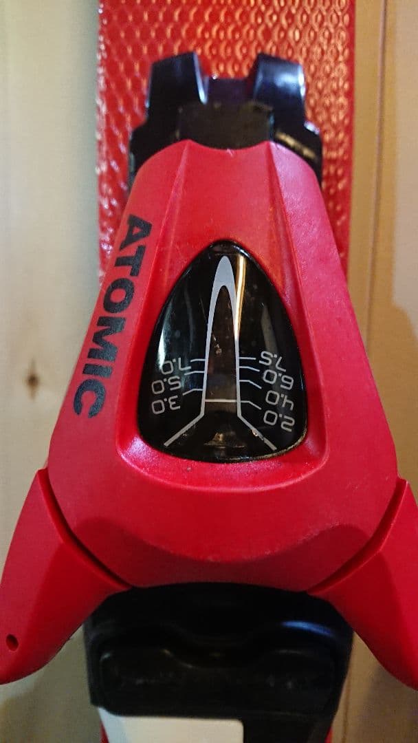ATOMIC J4 150㎝①簡単調整ビン229～336㎜ アトミックスキー板