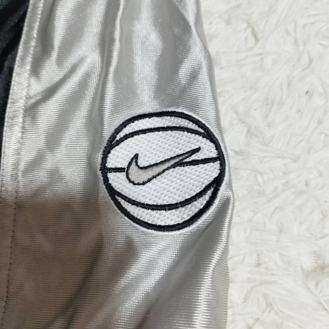 NIKE セットアップ 90s 白タグ バスケ ゲームウェア 黒銀