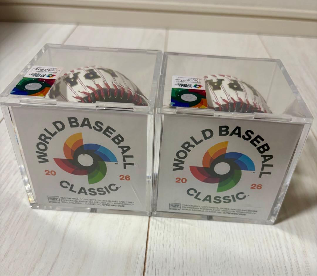 【正規品】2026WBC 選手ボール 大谷翔平&山本由伸