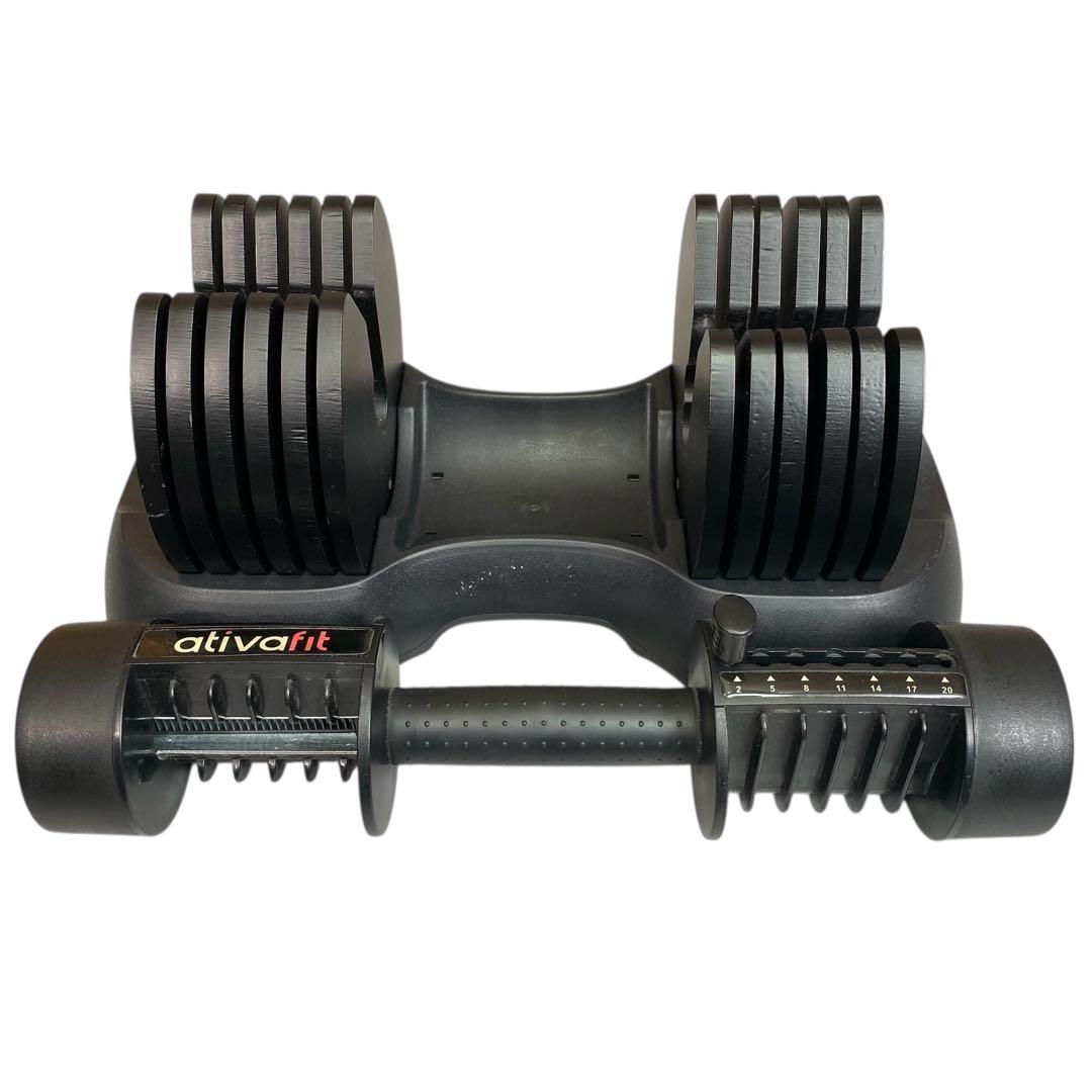 【購入時注意】2-② 片方　ATIVAFIT 可変式ダンベル 2-20kg