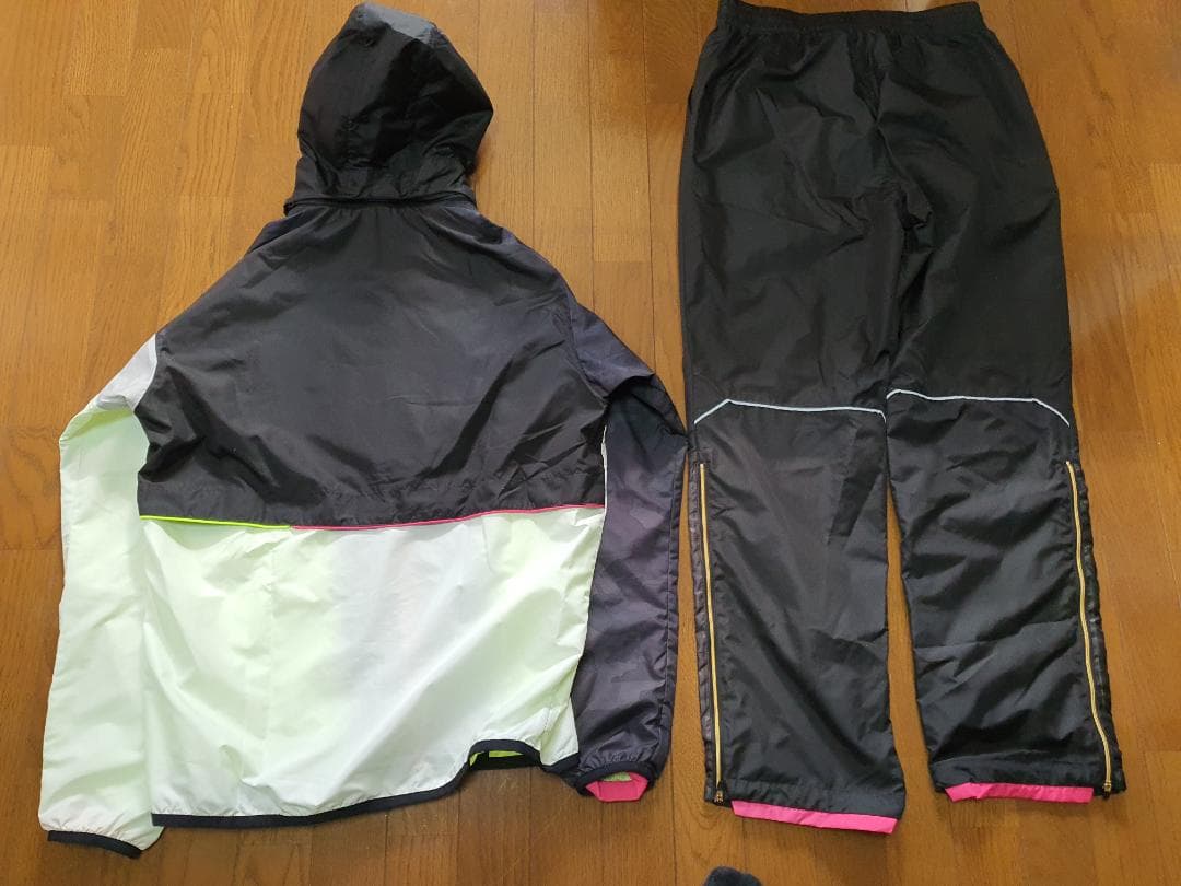 【未使用】DIADORA ウインドジャケット上下セット Lサイズ