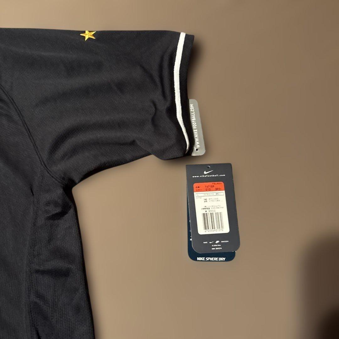 ユベントス デルピエロ　ゲームシャツ　NIKE ナイキ　デットストック　黒