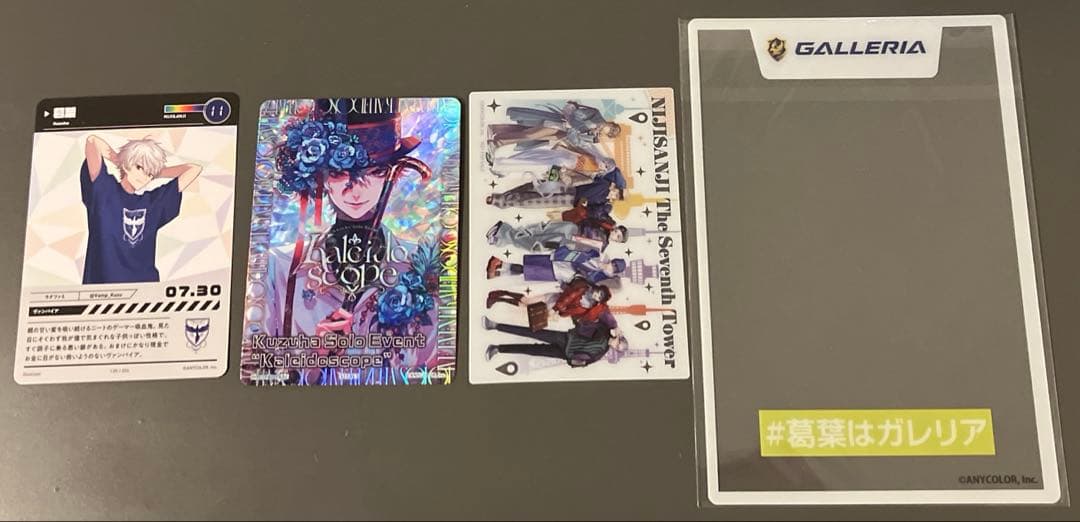 にじさんじ　葛葉　アクスタ　誕生日グッズ　缶バッジ　チェキ風カード　8周年