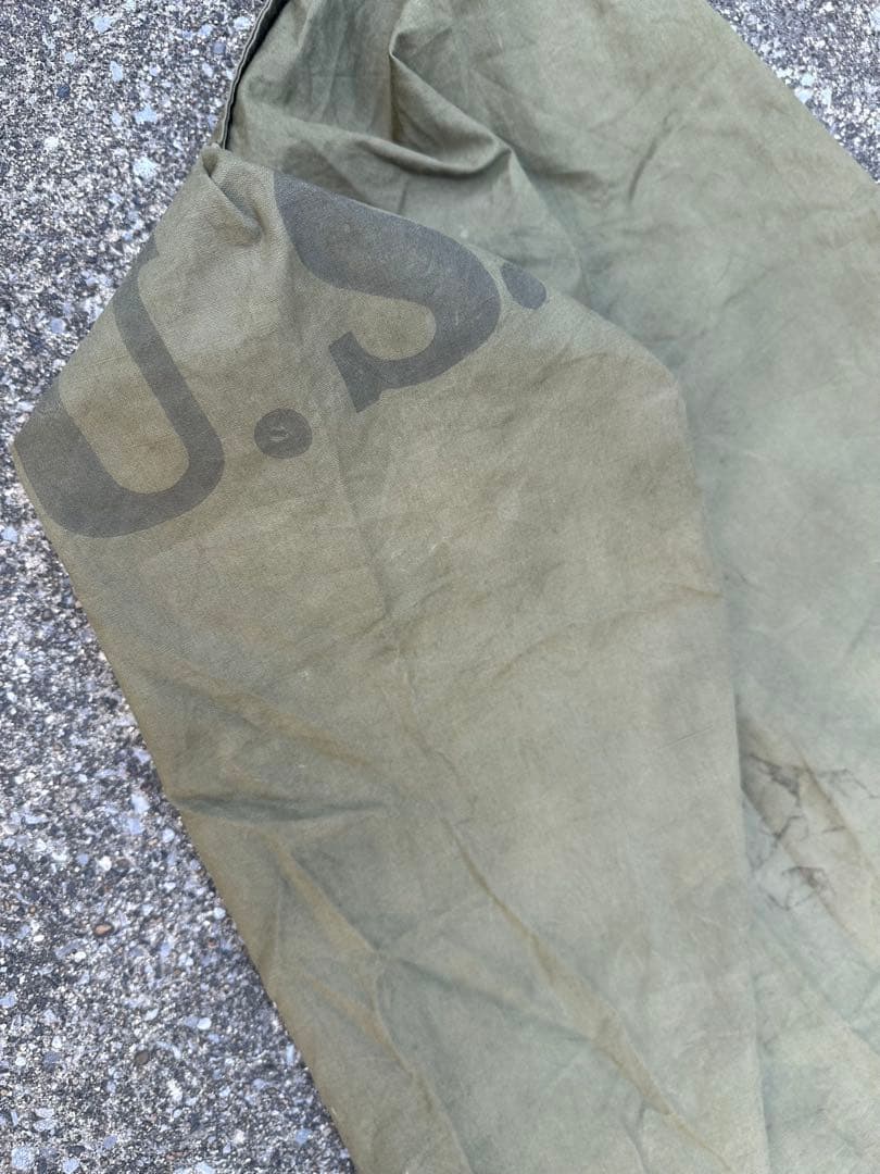 希少 良品 米軍 M-1945 シェラフカバー us ミリタリー 寝袋 コットン