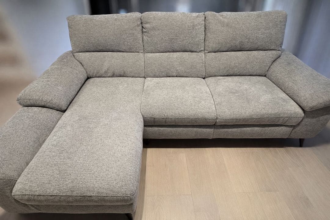 【ほぼ新品✨】新潟県引き取り限定3人掛けカウチソファ