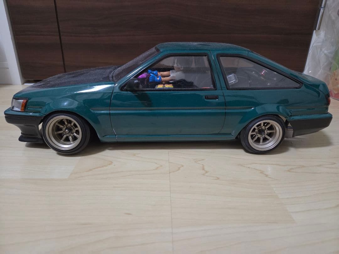 ドリラジ　タミヤ　CC01 CC86シャーシ、メカ、 ボディ付き