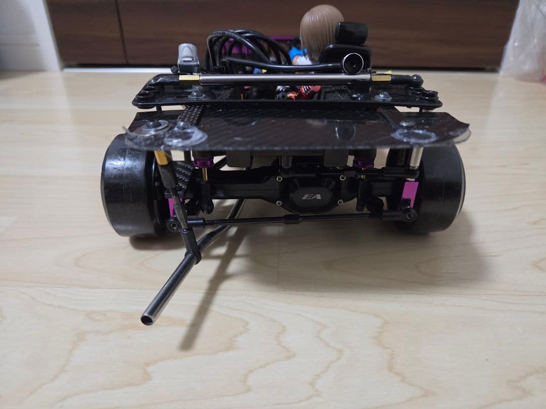 ドリラジ　タミヤ　CC01 CC86シャーシ、メカ、 ボディ付き