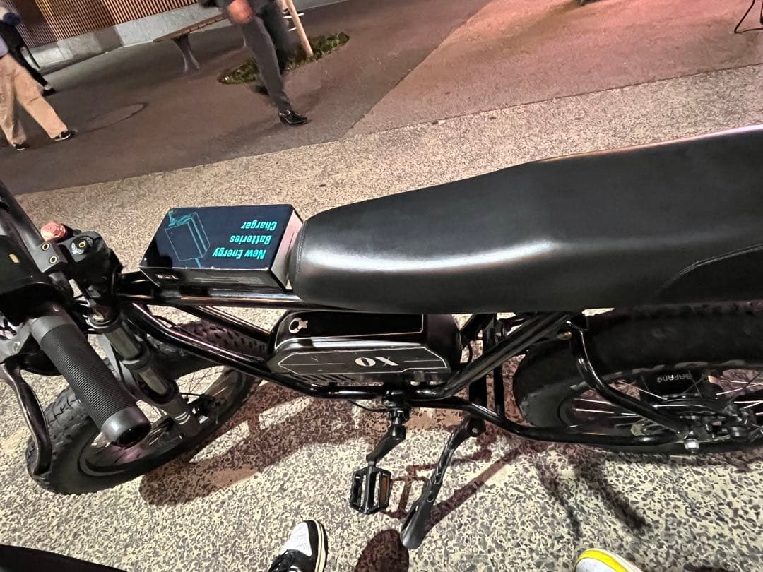 OX BIKE 電動アシスト自転車 ブラック