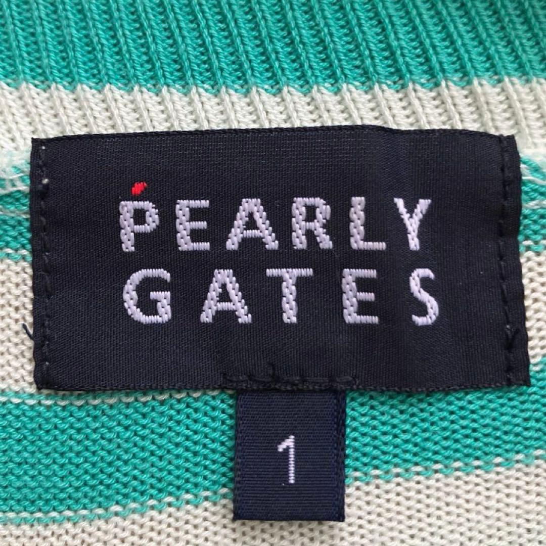 【美品】PEARLY GATES ♡レディース長袖モックネック ニット サイズ1