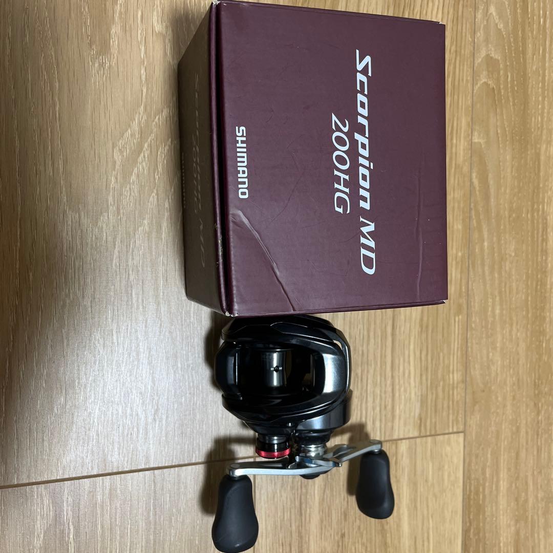 あきらSHIMANO 24Scorpion MD 200HG ベイトリール