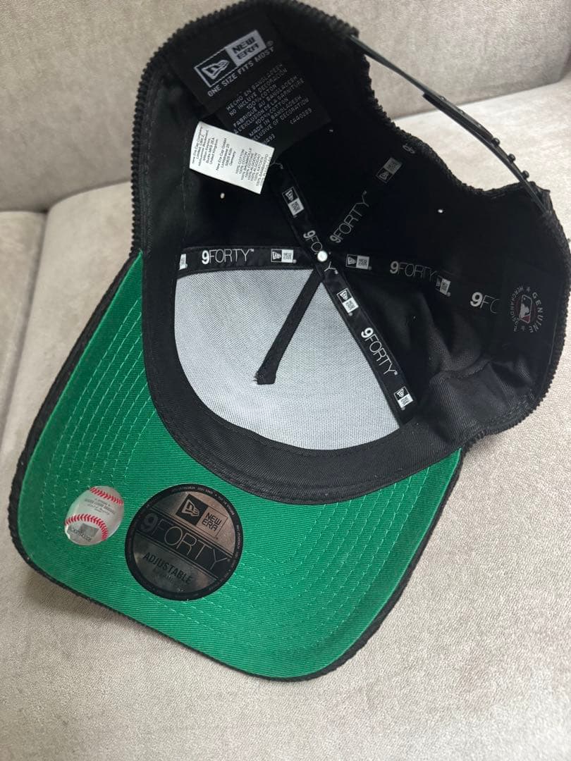【ラスト1点】NEWERA ニューヨークメッツA-frame 黒コーデュロイ