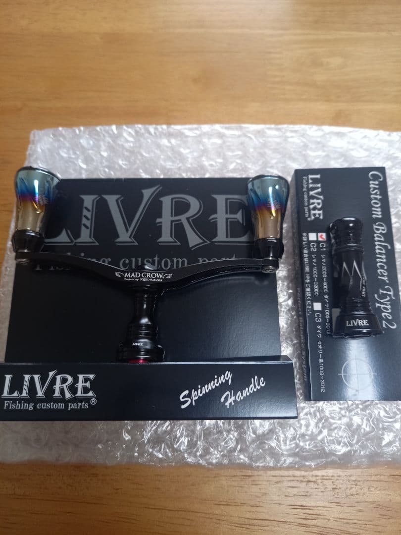 LIVRE MAD CROW スクイッドマニア限定ハンドルセット