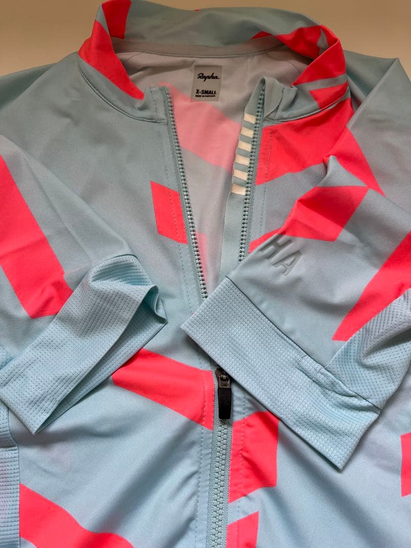 ウェア Rapha ProTeam AERO Jersey Data Print XS