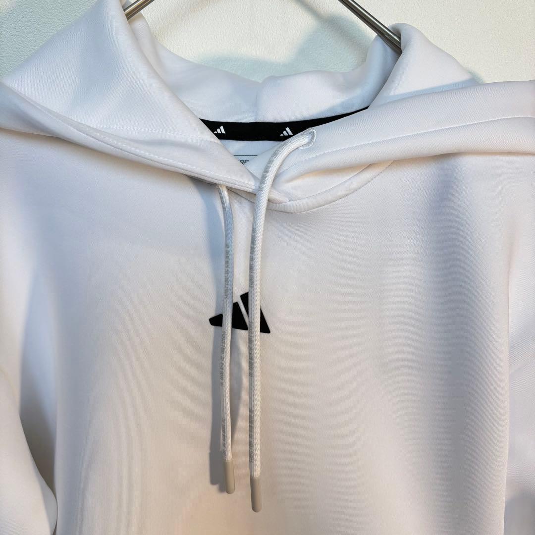 新品adidasダンボールニットフーディースカートセットビックロゴ