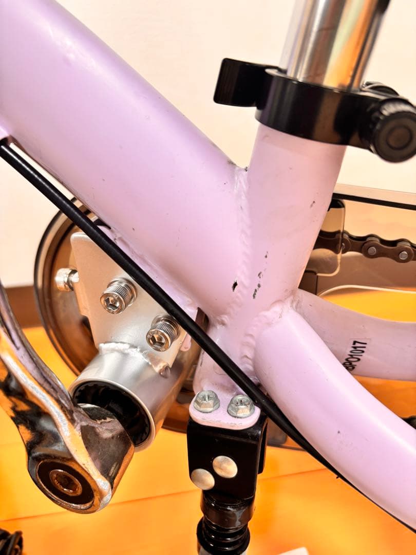 へんしんバイク2 Henshin Bike パープル 12インチ　洗車済み