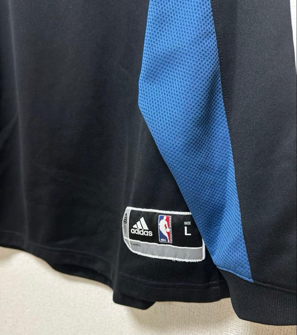 希少adidas MINNESOTA ティンバーウルブズL ゲームシャツ NBA