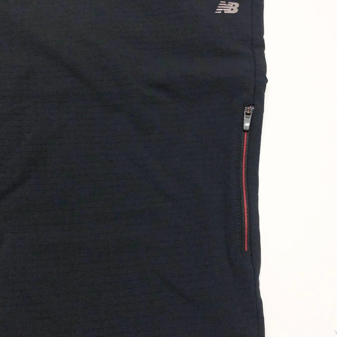 ○★新品未使用　NEW BALANCE　テーパードパンツ　7　ブラック