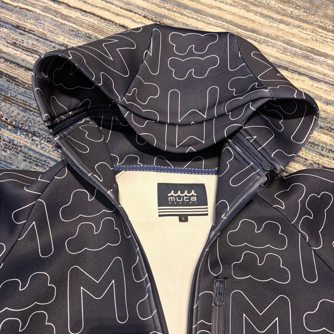 muta ムータ　MM PATTERN ボンディングパーカー