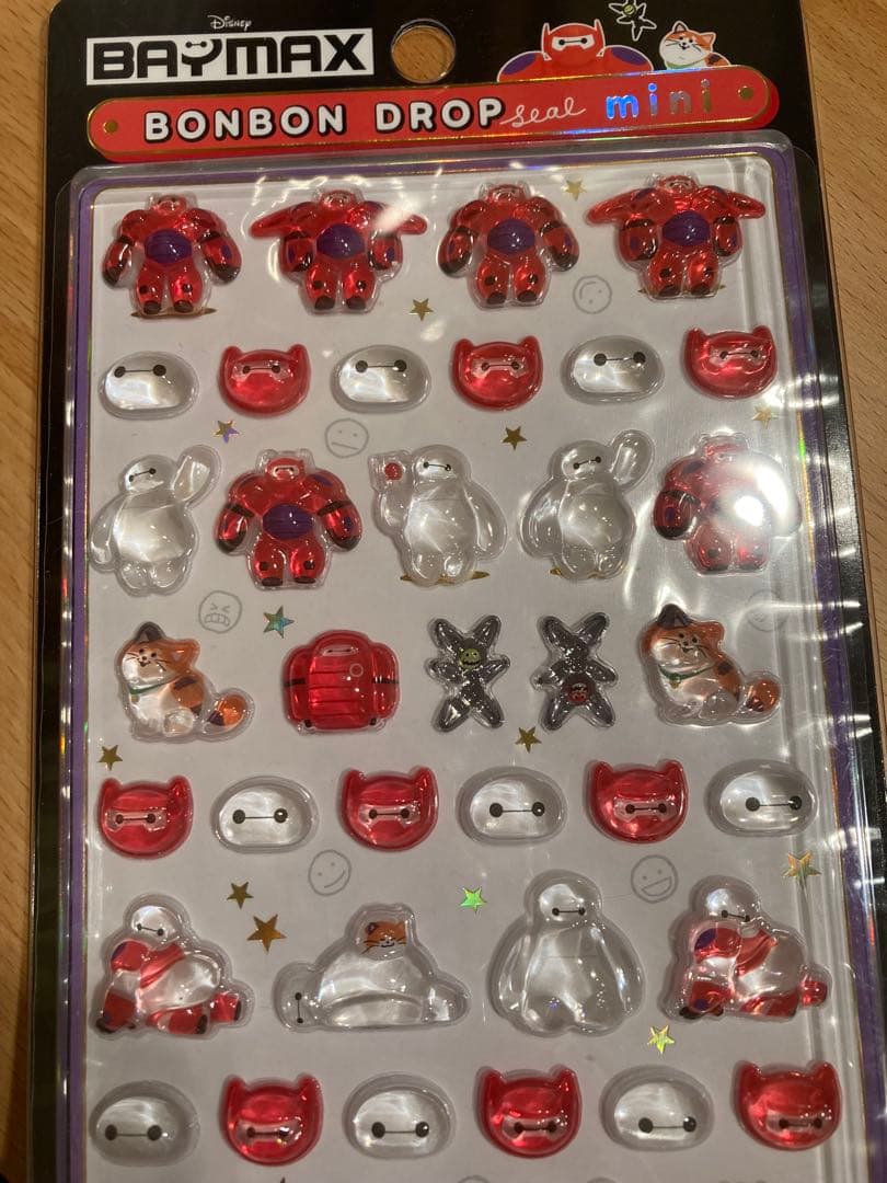 【正規品】サンリオmini ボンボンドロップシール ベイマックストム&ジェリー