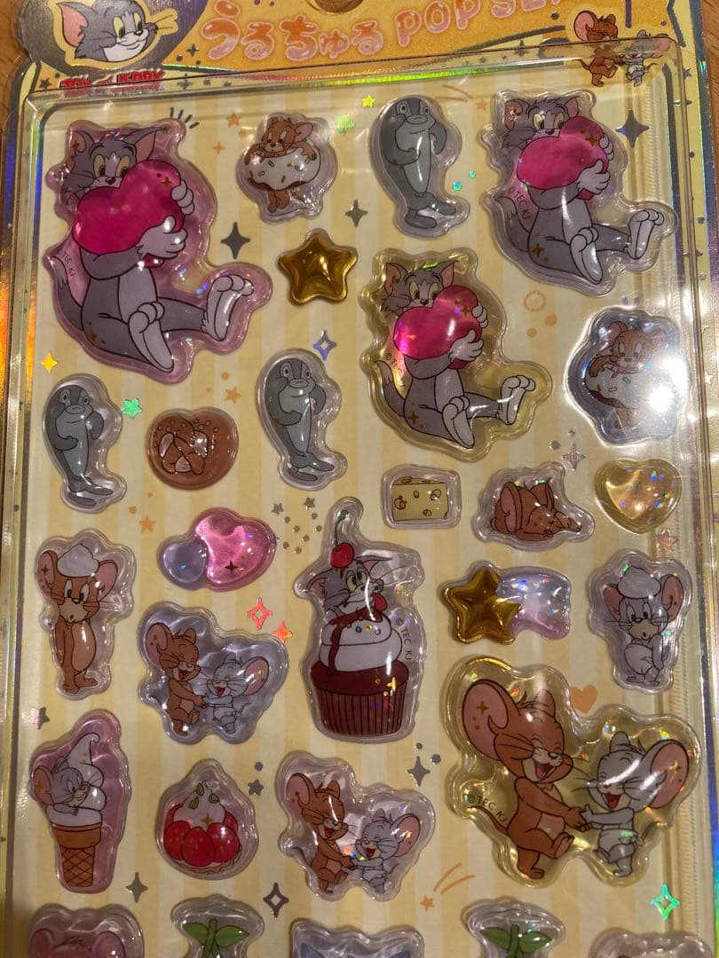 【正規品】サンリオmini ボンボンドロップシール ベイマックストム&ジェリー