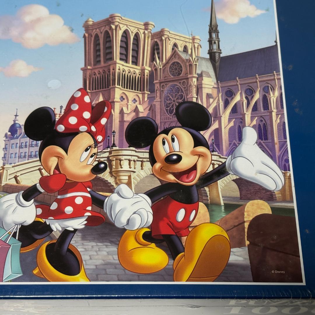 【希少品・未開封】ディズニーランド・パリ・ジグソーパズル 1000ピース