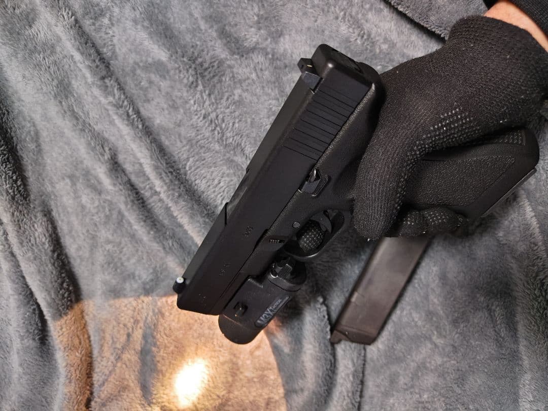 KSC GLOCK G17 ガスガン M3Xライト ガンケース付き