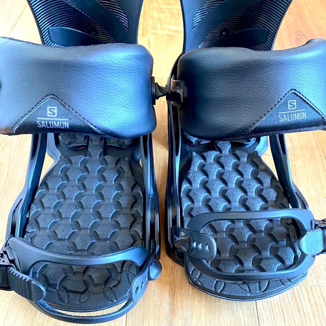 美品 SALOMON RHYTHM サイズM スノーボード ビンディング 黒