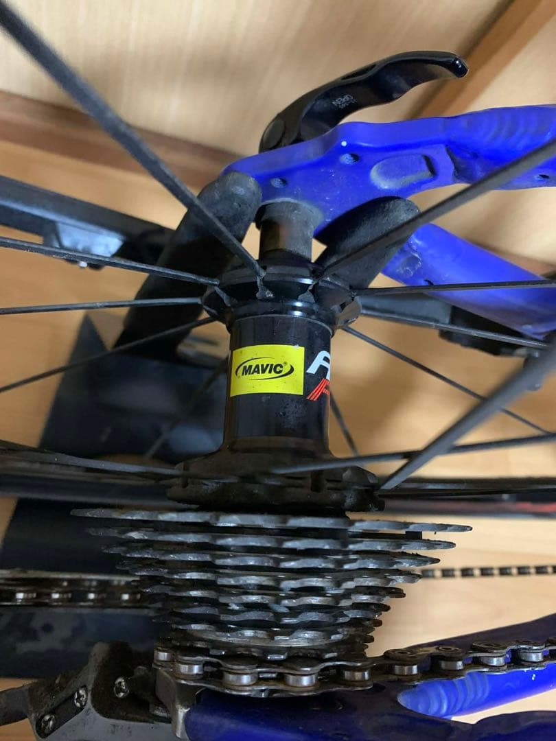 GIOS MISTRAL クロスバイク 青 SHIMANO2x10s