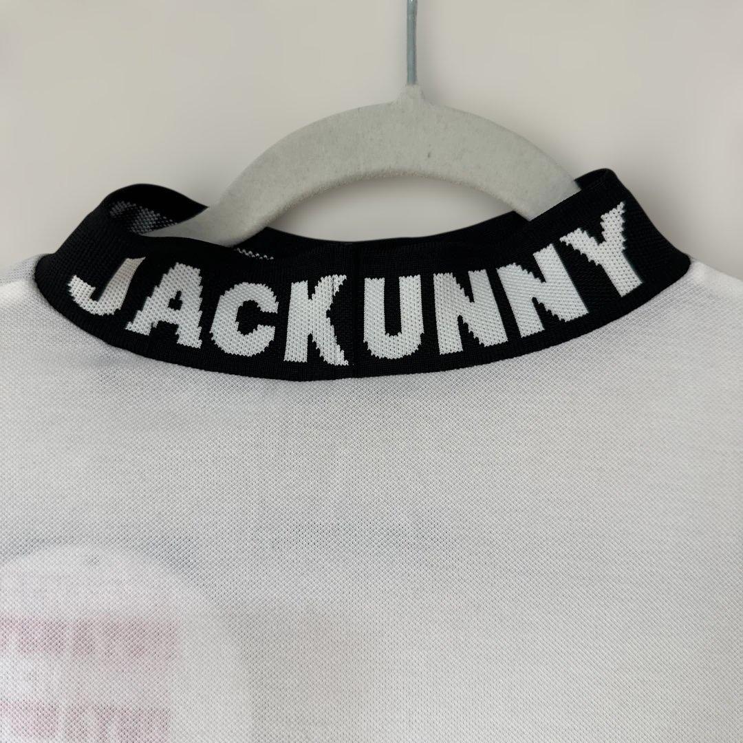 JACKUNNY ロゴ入りホワイトシャツ サイズ1