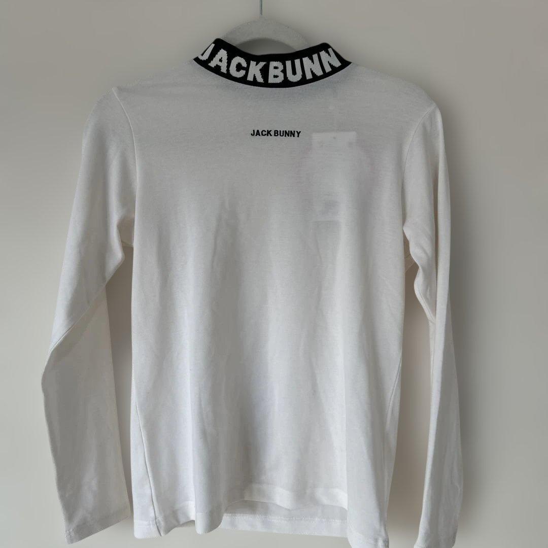 JACKUNNY ロゴ入りホワイトシャツ サイズ1