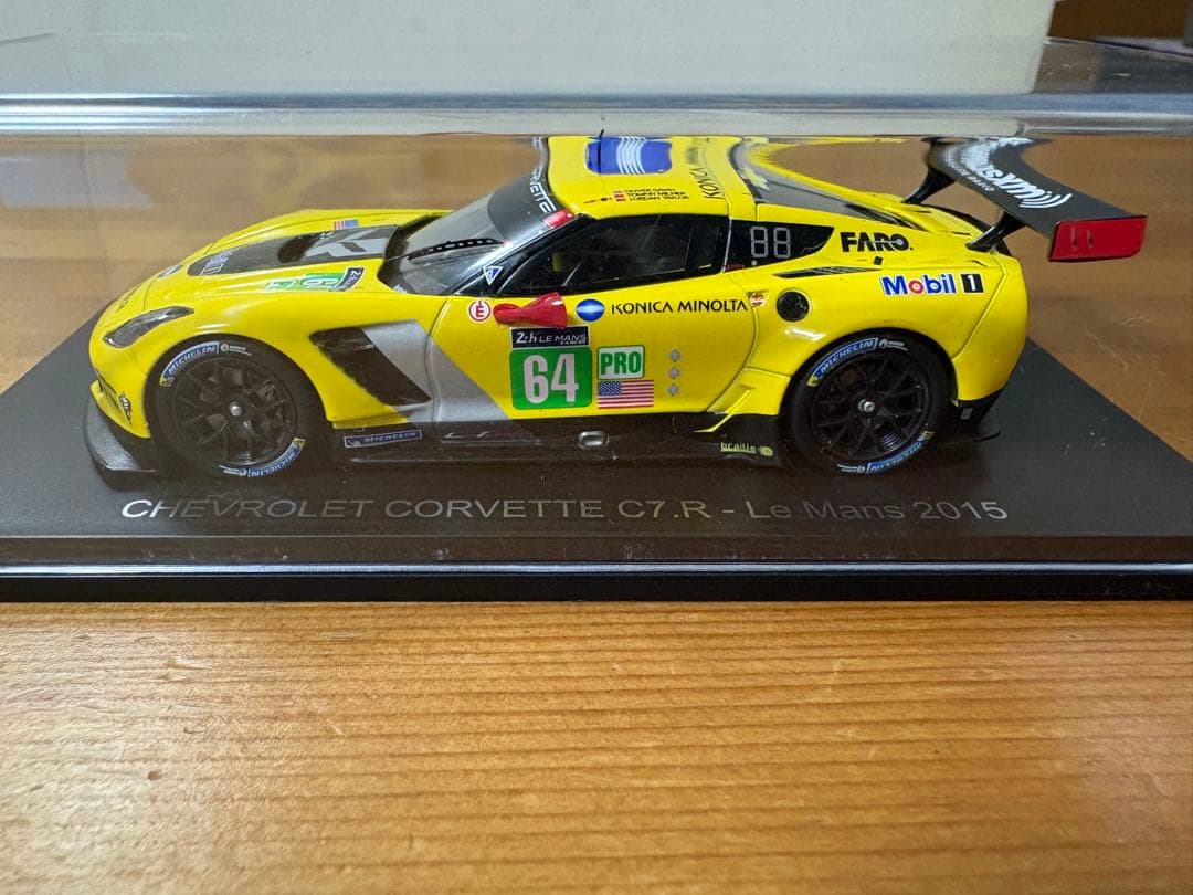 ミニカー 1/43 CHEVROLET CORVETTE C7.R 2015