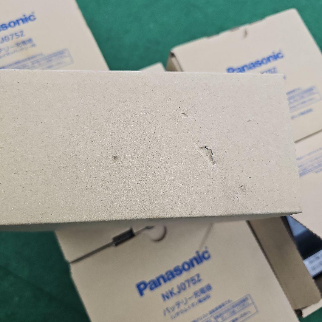 6個セット Panasonic NKJ075Z 充電器 箱にダメージ有