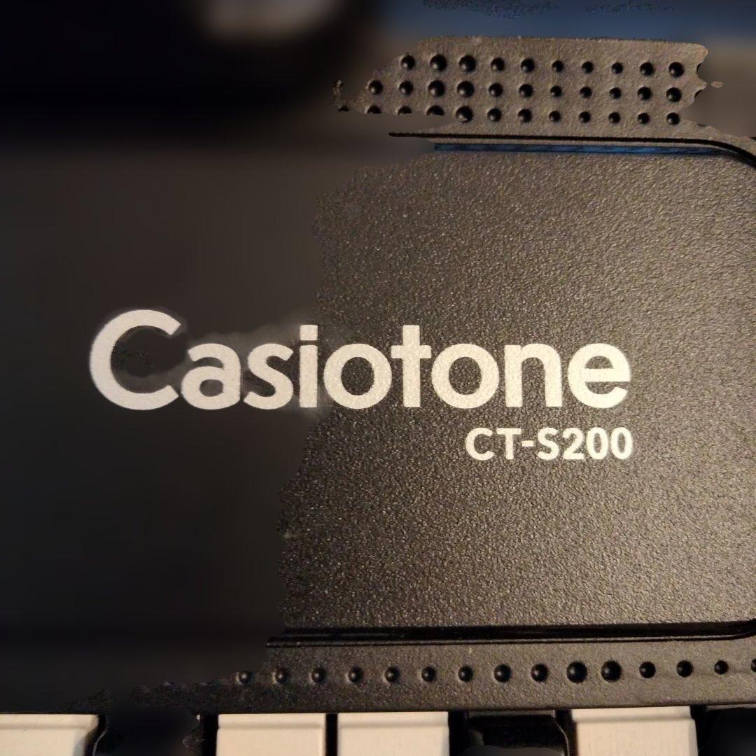 19年製 CASIO Casiotone CT-S200 61鍵 黒