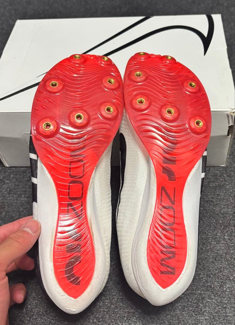 Nike エアズーム マックスフライ【25.5cm】モアテン白 maxfly
