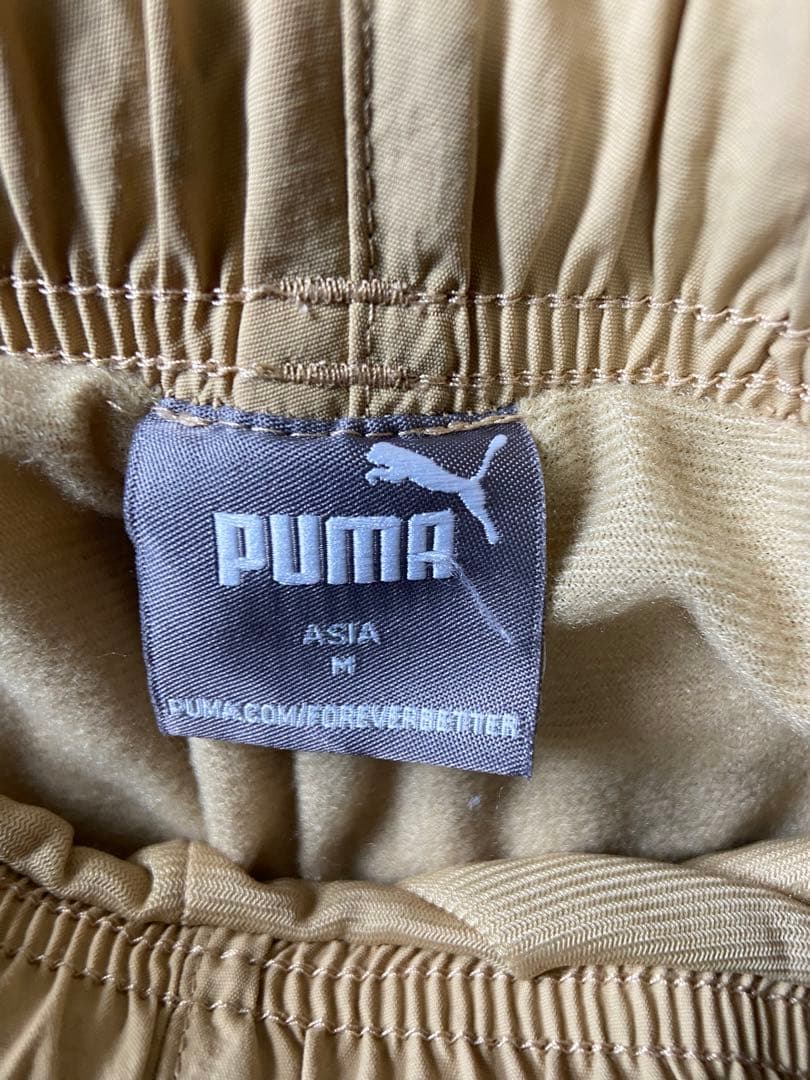 PUMA ジャージセット Mサイズ ベージュ/ブラック