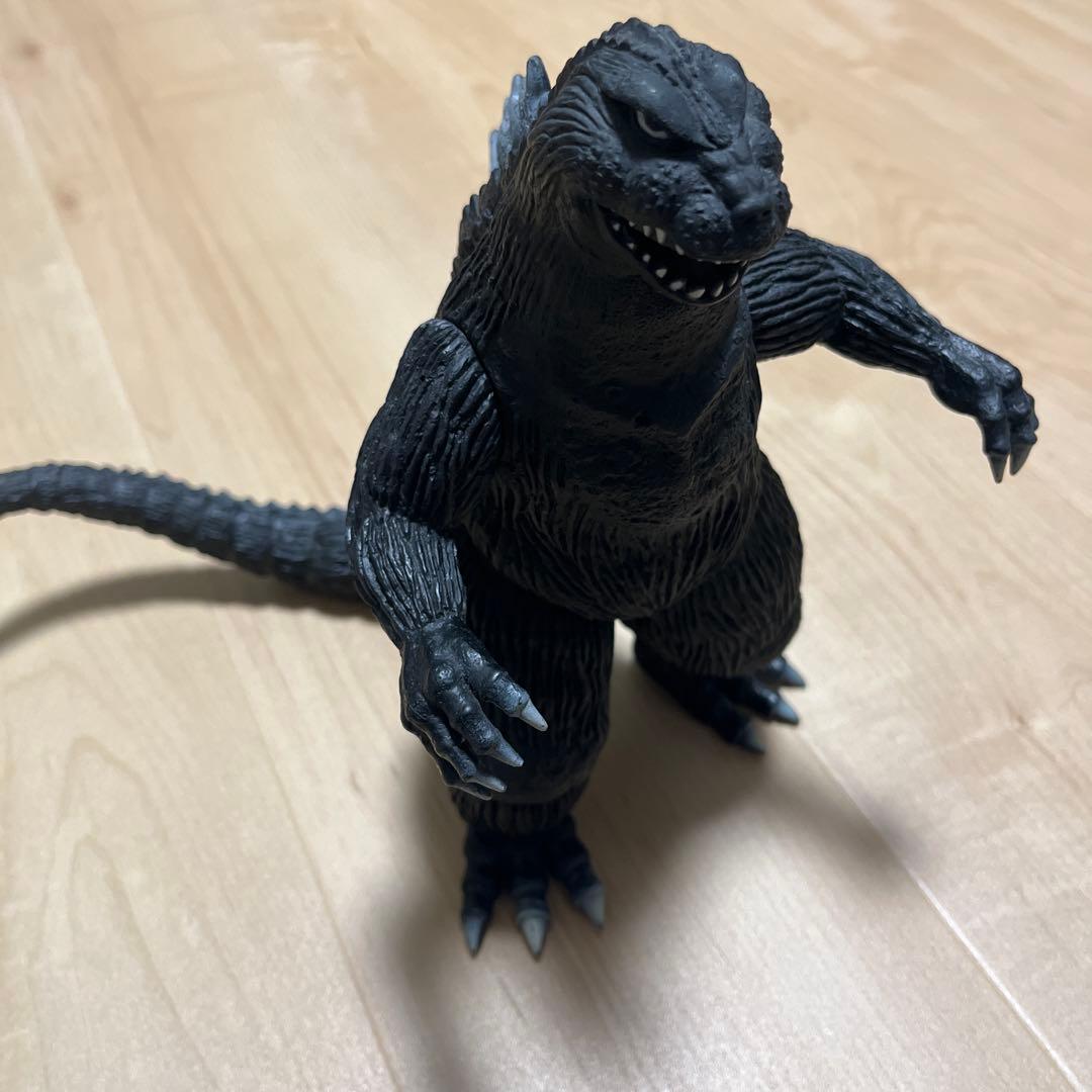 BANDAI キンゴジ黒成型　ソフビ